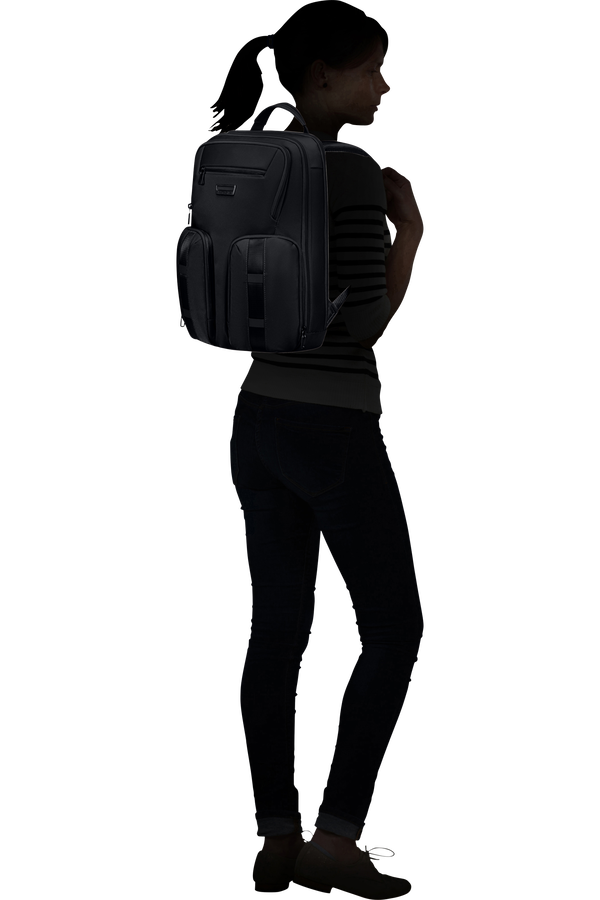 Samsonite Urban-Eye Backpack 14.1' 2 Pockets 14.1'  Sort