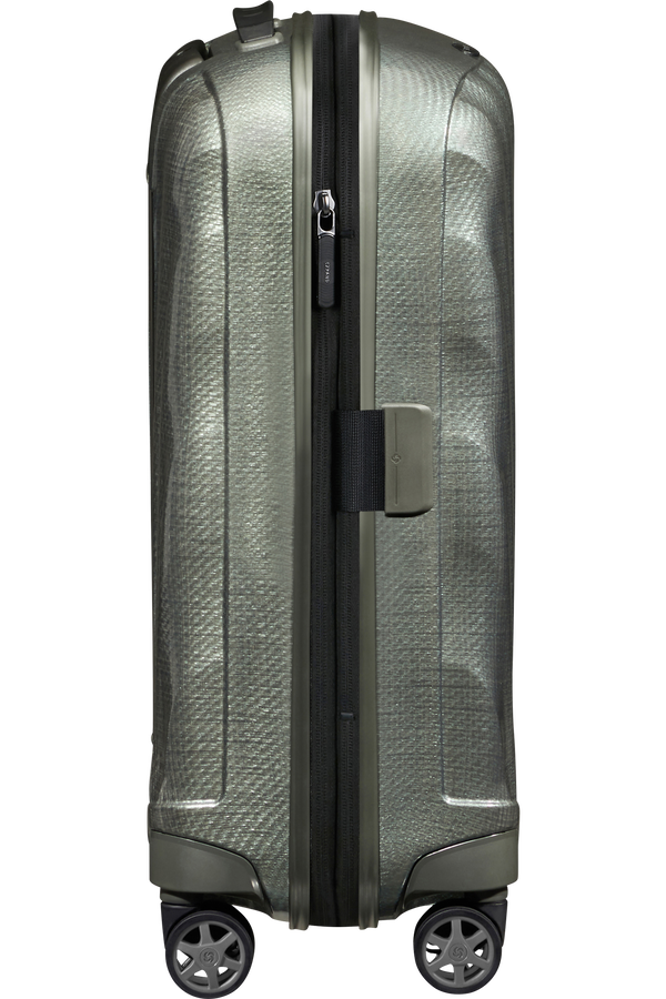 Samsonite C-Lite Spinner Expandable 55cm  Metallisk gr&oslash;n