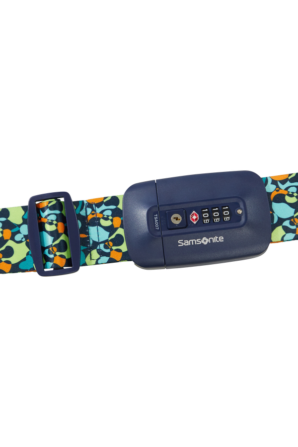 Samsonite Ta Revolution Luggage Strap/TSA Lock  Colorwave