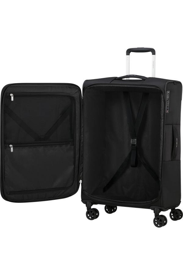 Samsonite Urbify Spinner Expandable 68cm  Sort