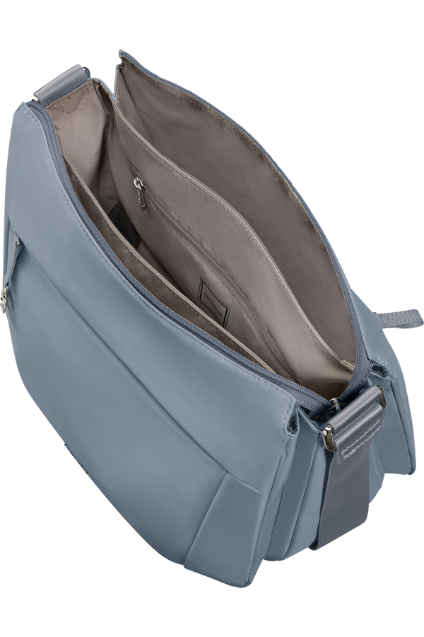 Samsonite Move 5.0 Hobo Bag Round 3 Comp.  Dusty Blue