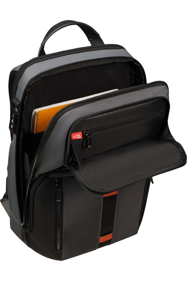 Samsonite Urban-Eye Laptop Backpack 14.1'  Grey/Cognac