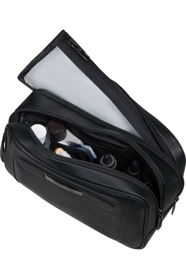 Pro-Dlx Leather Toilettaske