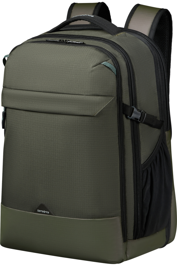 Samsonite Roadseeker Laptop Backpack Expandable L  Mørk oliven
