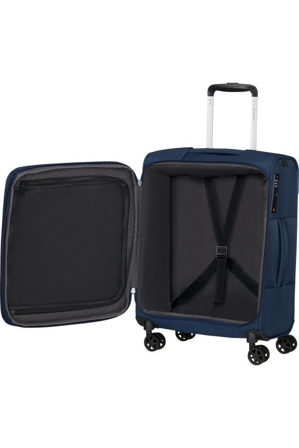 Samsonite GoTwist Spinner Exp 55cm  Marinebl&aring;