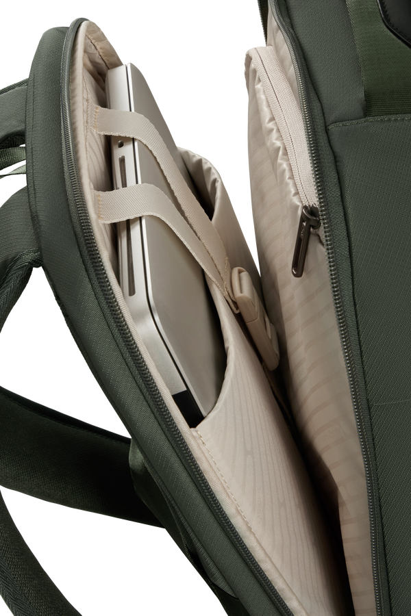 Samsonite Paralux 2-1 Travel Backpack  Oliven