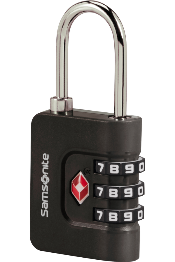 Samsonite Ta Revolution Combilock 3 dial TSA  Sort