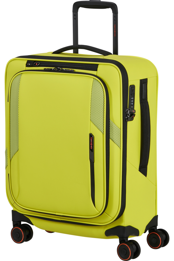 Samsonite Glazed Spinner Expandable 55cm  Limepunch