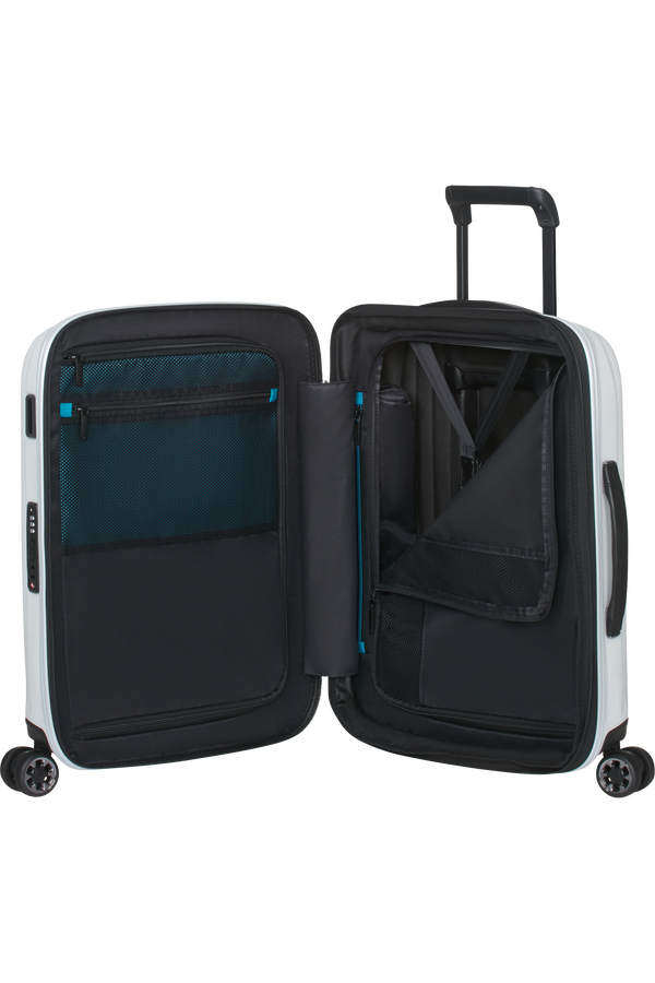 Samsonite Nexis Spinner Expandable Length 40cm 55cm  Cotton White