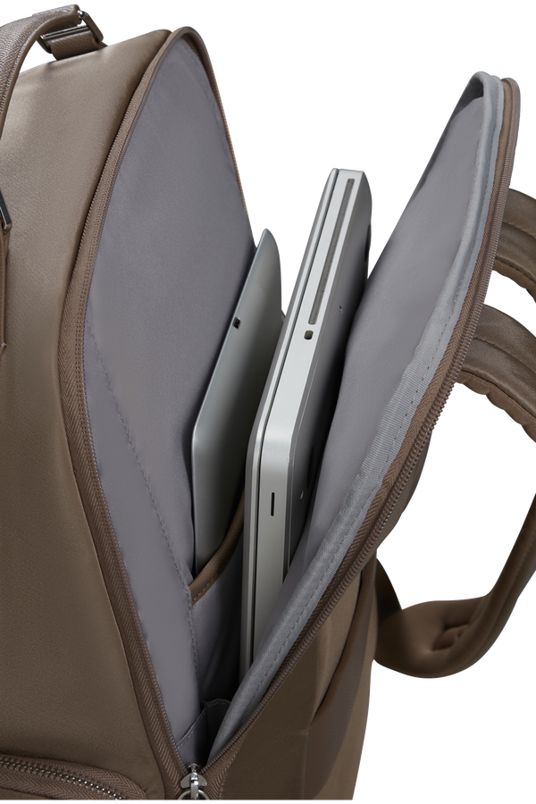 Samsonite Karissa Evo Round Backpack 15.6'  Nut Brown