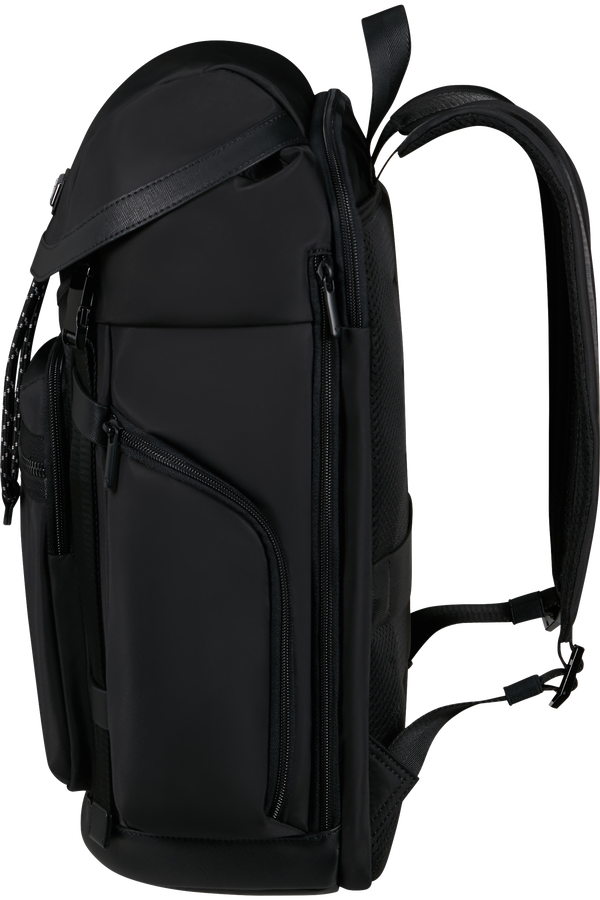 Samsonite Relyon Backpack M 15.6'' with flap  Sort