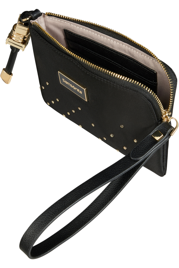 Samsonite Karissa Slg Flat Pouch 3CC Studs  Sort