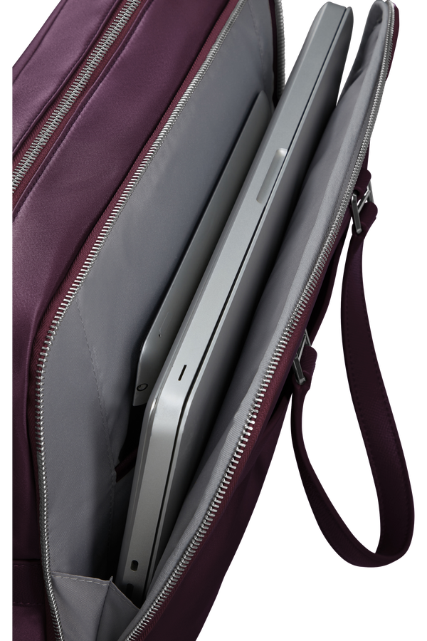 Samsonite Karissa Evo Bailhandle 15.6' 2 Comp  Bourgogne