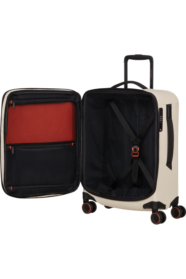 Samsonite Glazed Spinner Expandable 55cm  Sandsten