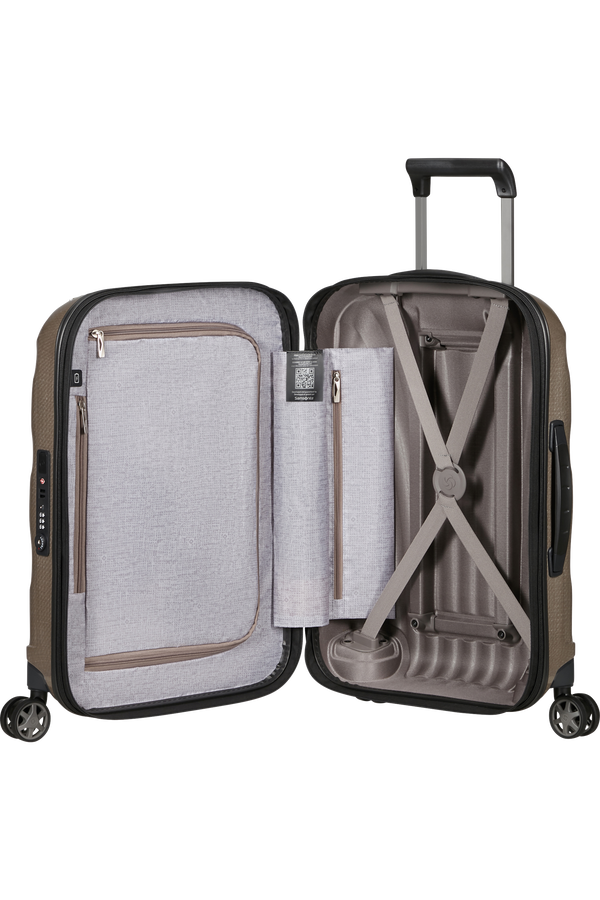 Samsonite C-Lite Spinner Expandable 55cm  Champagne