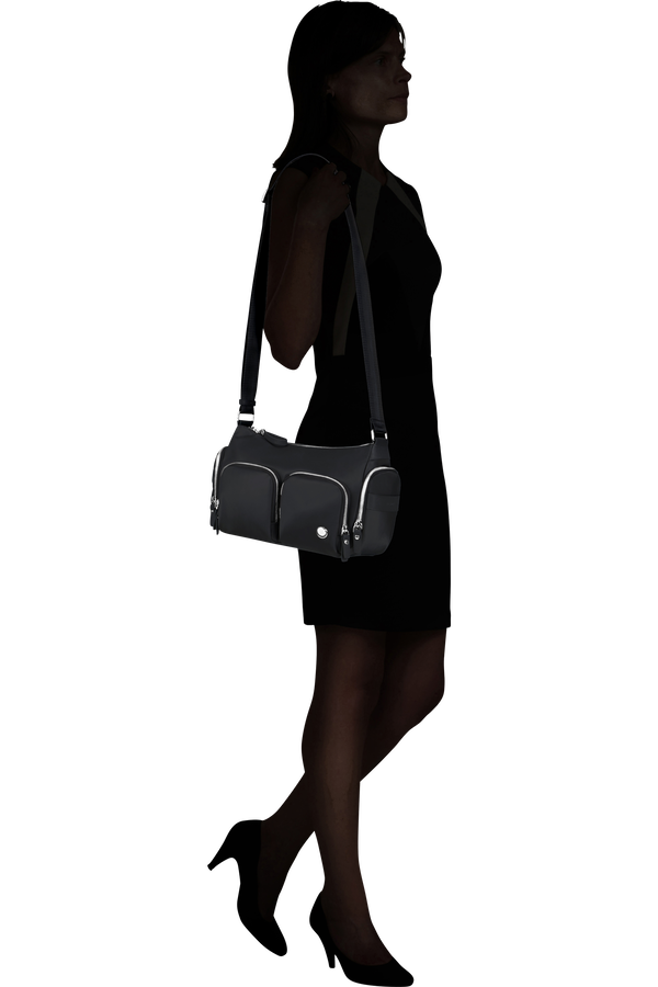 Samsonite Karissa Evo Shoulder Bag Multi Pkt  Sort