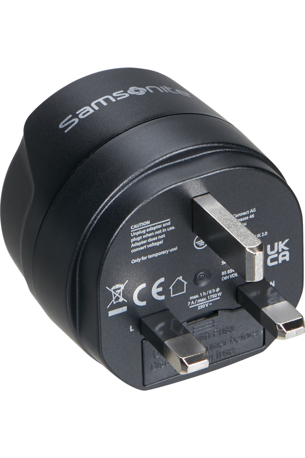 Samsonite Travel Accessories Europe to uk Adaptor Sort