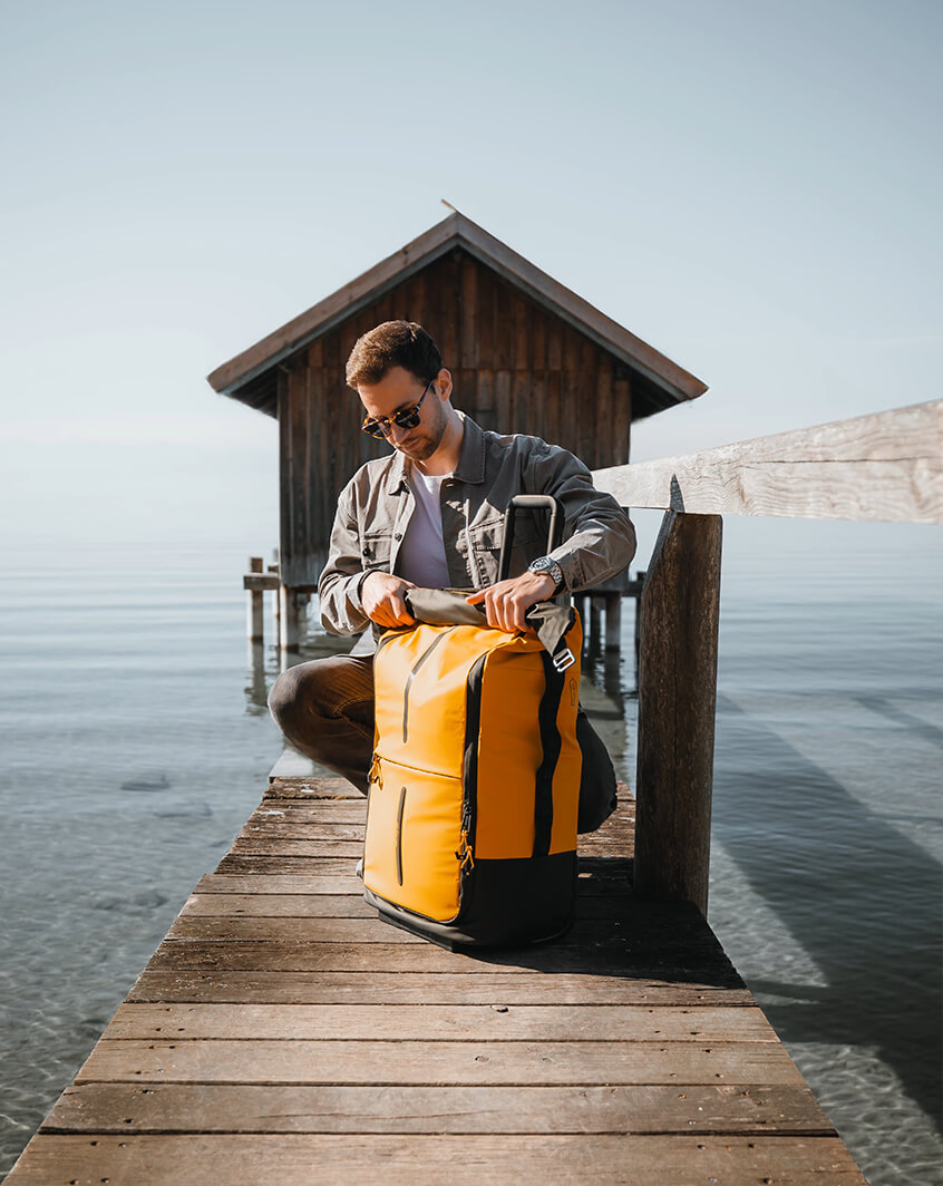 Sammenklappelig rejsetaske